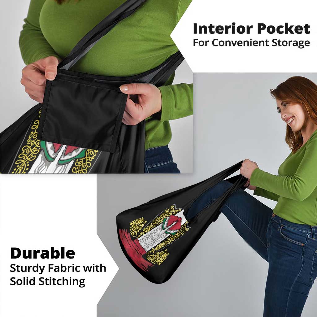 Mexican Charro Suit Stylized Grocery Bag Cinco de Mayo Costume