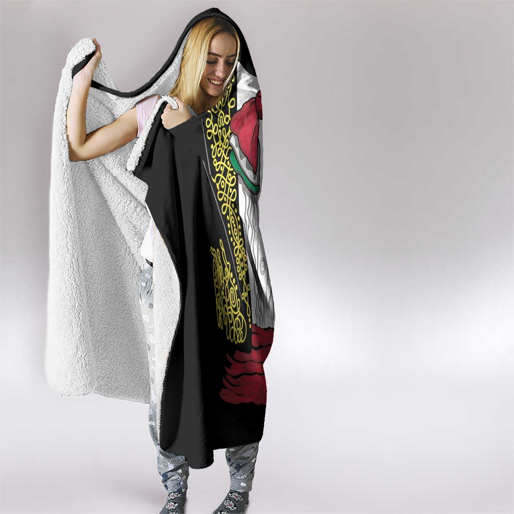 Mexican Charro Suit Stylized Hooded Blanket Cinco de Mayo Costume