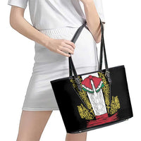 Mexican Charro Suit Stylized Leather Tote Bag Cinco de Mayo Costume