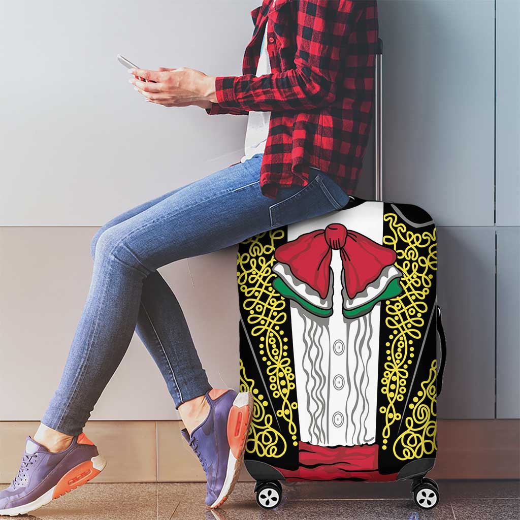 Mexican Charro Suit Stylized Luggage Cover Cinco de Mayo Costume