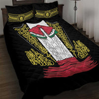Mexican Charro Suit Stylized Quilt Bed Set Cinco de Mayo Costume