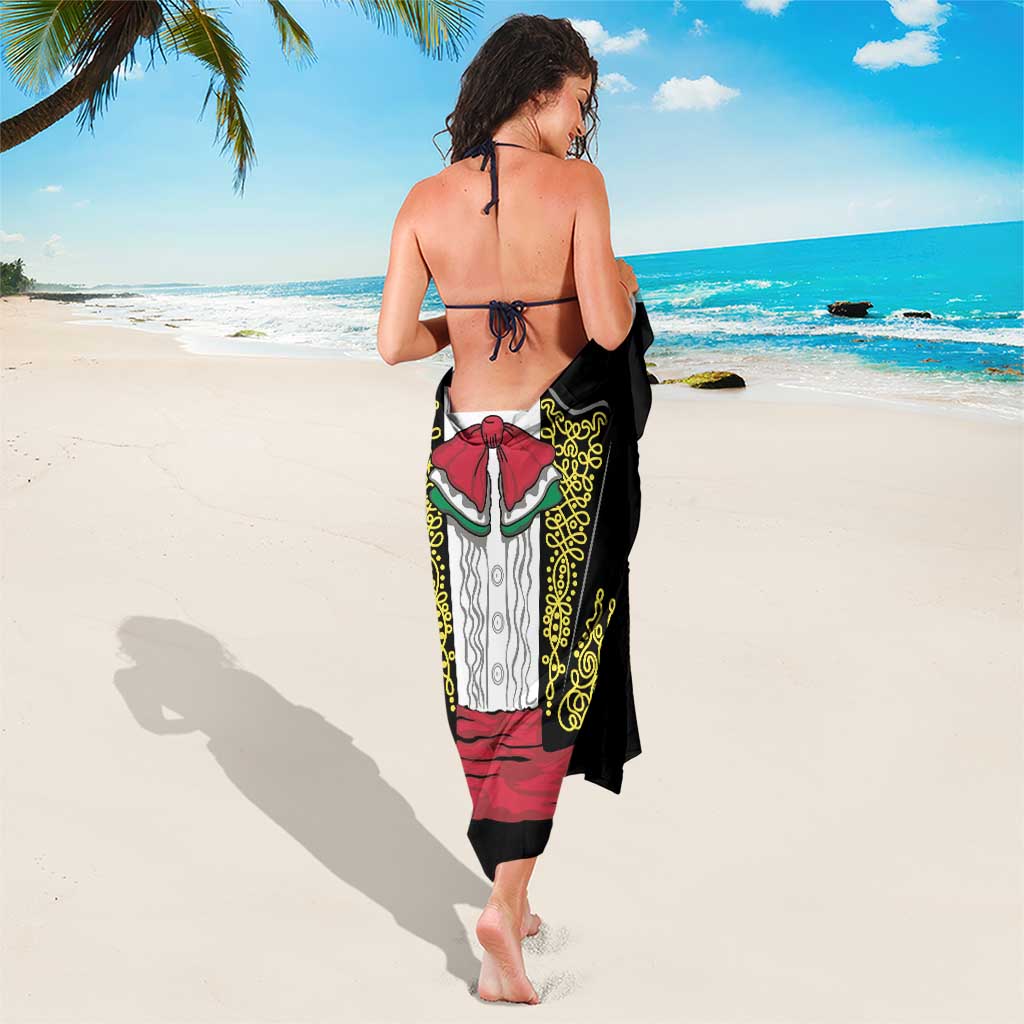 Mexican Charro Suit Stylized Sarong Cinco de Mayo Costume