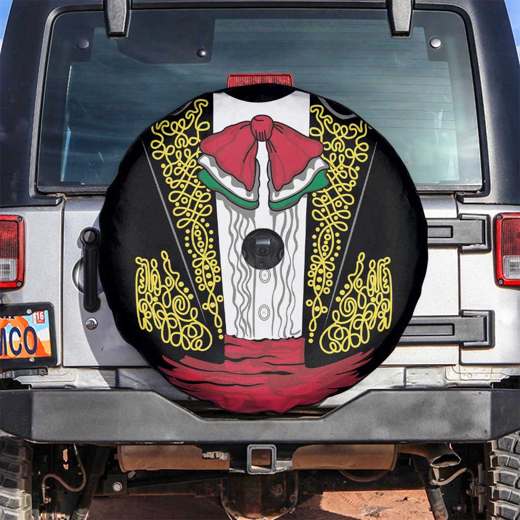 Mexican Charro Suit Stylized Spare Tire Cover Cinco de Mayo Costume