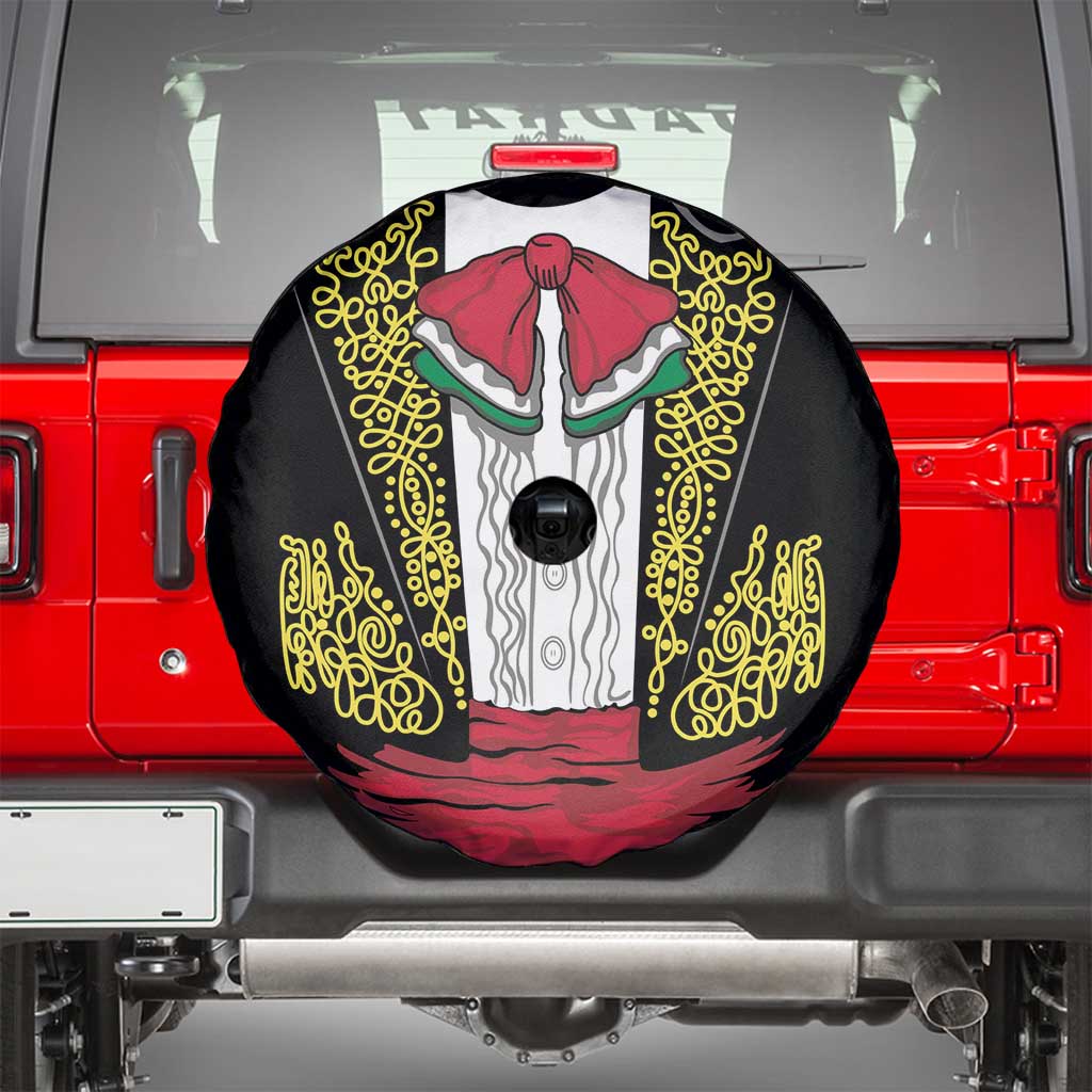 Mexican Charro Suit Stylized Spare Tire Cover Cinco de Mayo Costume