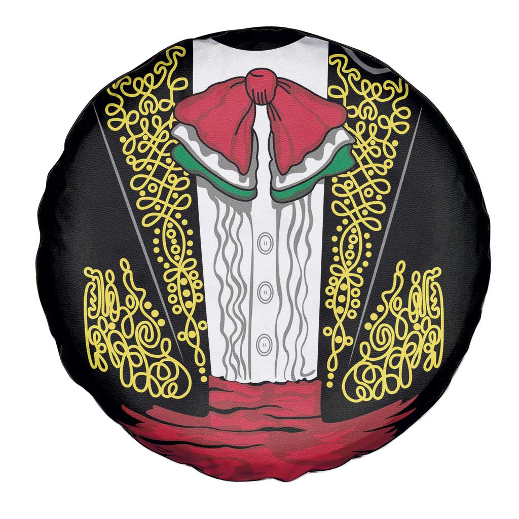 Mexican Charro Suit Stylized Spare Tire Cover Cinco de Mayo Costume