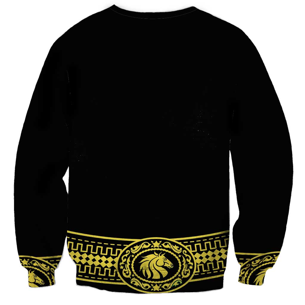 Mexican Charro Suit Stylized Sweatshirt Cinco de Mayo Costume