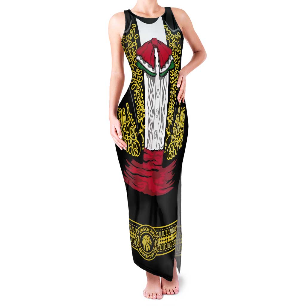 Mexican Charro Suit Stylized Tank Maxi Dress Cinco de Mayo Costume
