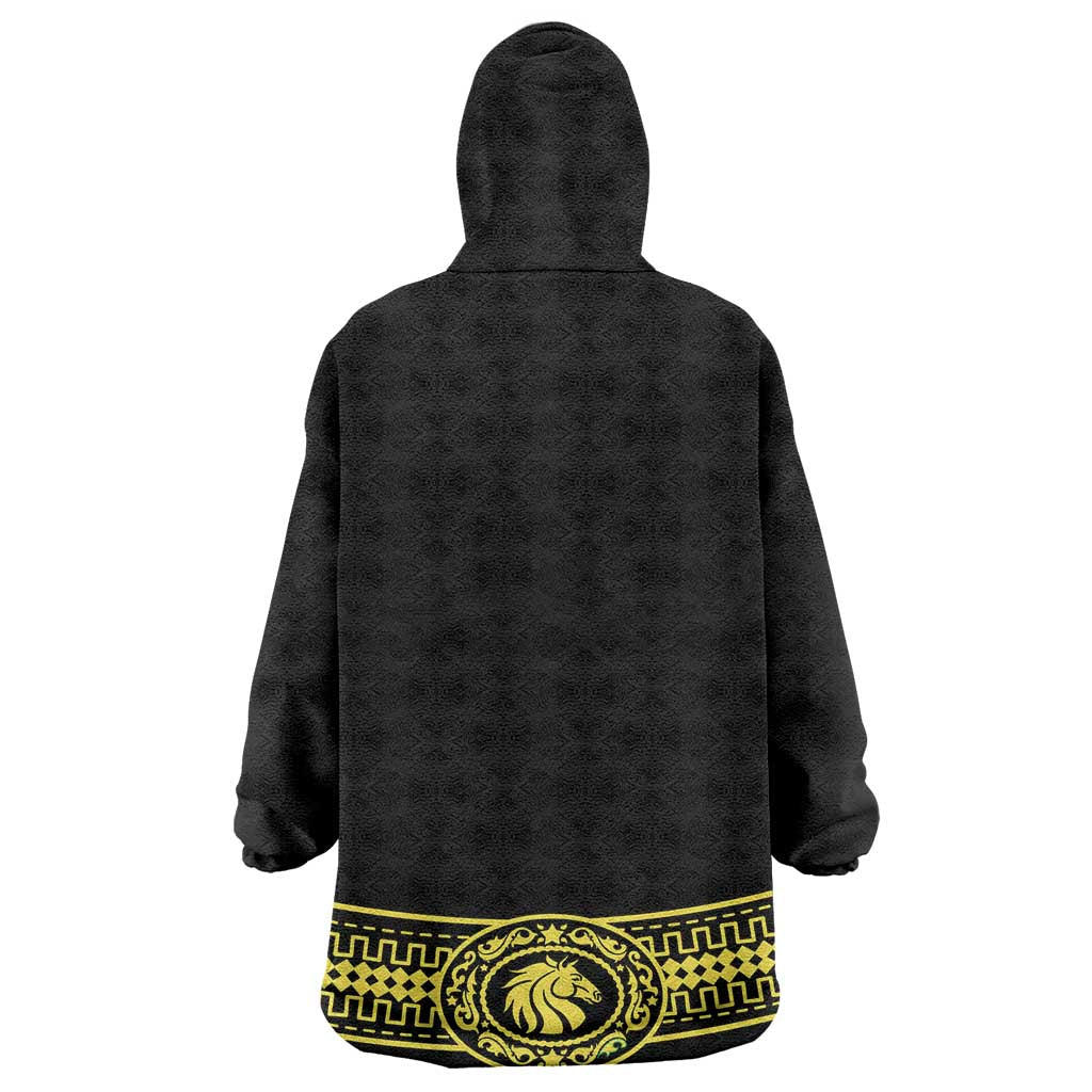 Mexican Charro Suit Stylized Wearable Blanket Hoodie Cinco de Mayo Costume