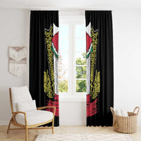 Mexican Charro Suit Stylized Window Curtain Cinco de Mayo Costume