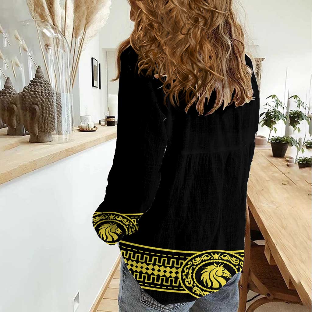 Mexican Charro Suit Stylized Women Casual Shirt Cinco de Mayo Costume