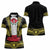 Mexican Charro Suit Stylized Women Polo Shirt Cinco de Mayo Costume