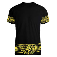 Mexican Charro Suit Stylized Women V-Neck T-Shirt Cinco de Mayo Costume