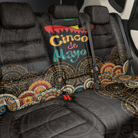 Mexico Cinco de Mayo Fiesta Back Car Seat Cover Traditional Sombrero Hat