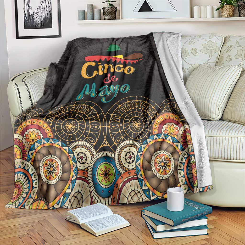 Mexico Cinco de Mayo Fiesta Blanket Traditional Sombrero Hat