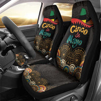 Mexico Cinco de Mayo Fiesta Car Seat Cover Traditional Sombrero Hat