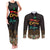 Personalized Mexico Cinco de Mayo Fiesta Couples Matching Tank Maxi Dress and Long Sleeve Button Shirt Traditional Sombrero Hat