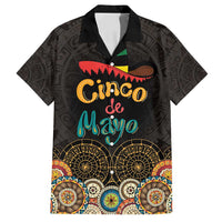 Personalized Mexico Cinco de Mayo Fiesta Family Matching Long Sleeve Bodycon Dress and Hawaiian Shirt Traditional Sombrero Hat