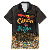 Personalized Mexico Cinco de Mayo Fiesta Family Matching Mermaid Dress and Hawaiian Shirt Traditional Sombrero Hat