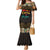 Personalized Mexico Cinco de Mayo Fiesta Family Matching Mermaid Dress and Hawaiian Shirt Traditional Sombrero Hat