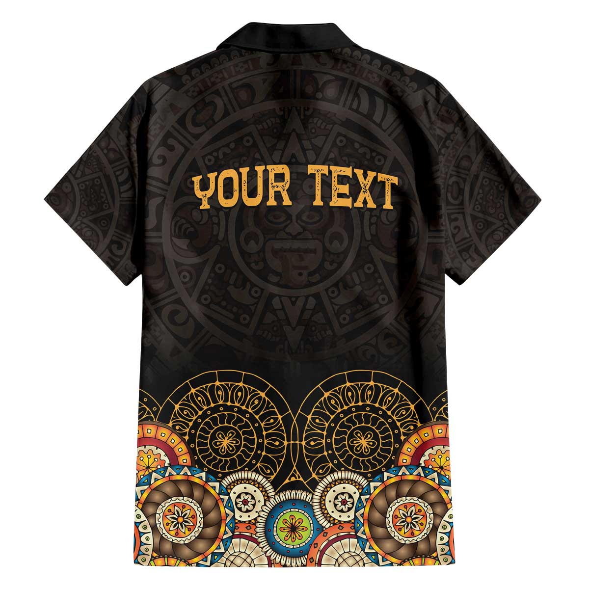 Personalized Mexico Cinco de Mayo Fiesta Family Matching Off The Shoulder Long Sleeve Dress and Hawaiian Shirt Traditional Sombrero Hat