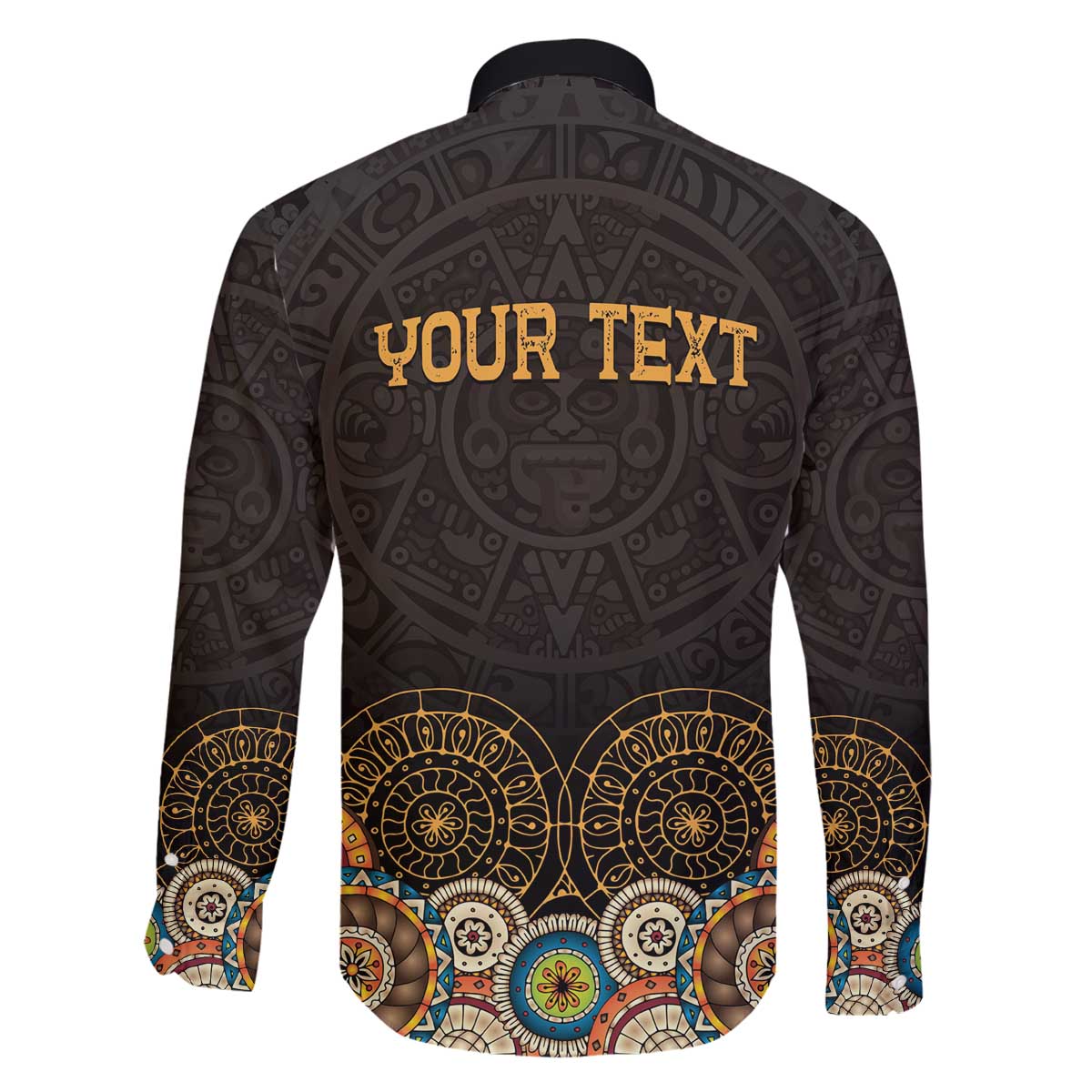 Personalized Mexico Cinco de Mayo Fiesta Family Matching Off The Shoulder Long Sleeve Dress and Hawaiian Shirt Traditional Sombrero Hat