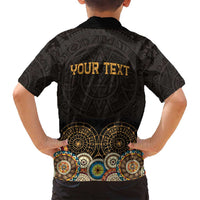 Personalized Mexico Cinco de Mayo Fiesta Family Matching Puletasi and Hawaiian Shirt Traditional Sombrero Hat