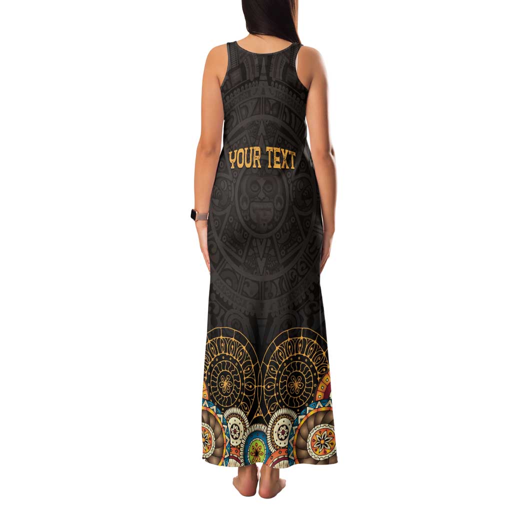 Personalized Mexico Cinco de Mayo Fiesta Family Matching Tank Maxi Dress and Hawaiian Shirt Traditional Sombrero Hat