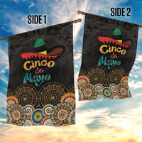 Mexico Cinco de Mayo Fiesta Garden Flag Traditional Sombrero Hat