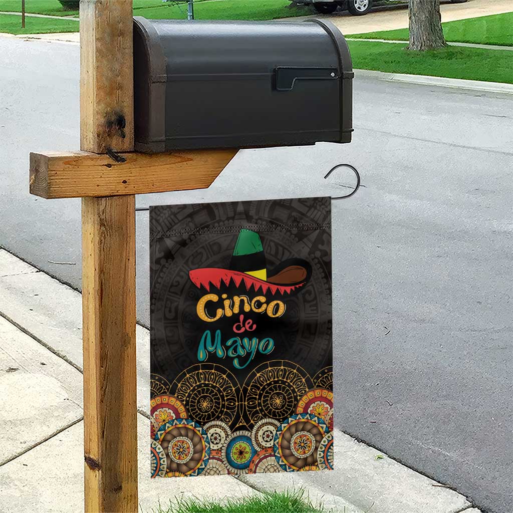 Mexico Cinco de Mayo Fiesta Garden Flag Traditional Sombrero Hat