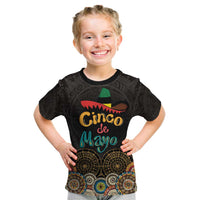 Personalized Mexico Cinco de Mayo Fiesta Kid T Shirt Traditional Sombrero Hat