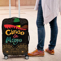 Mexico Cinco de Mayo Fiesta Luggage Cover Traditional Sombrero Hat