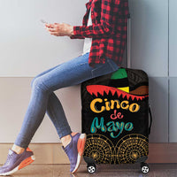 Mexico Cinco de Mayo Fiesta Luggage Cover Traditional Sombrero Hat