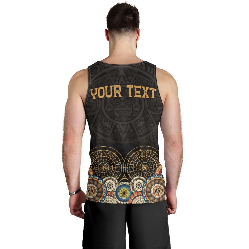 Personalized Mexico Cinco de Mayo Fiesta Men Tank Top Traditional Sombrero Hat