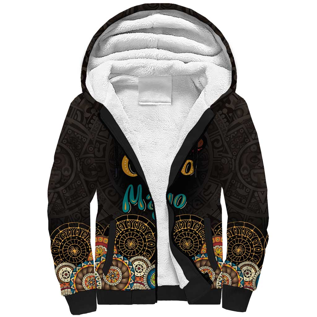 Personalized Mexico Cinco de Mayo Fiesta Sherpa Hoodie Traditional Sombrero Hat