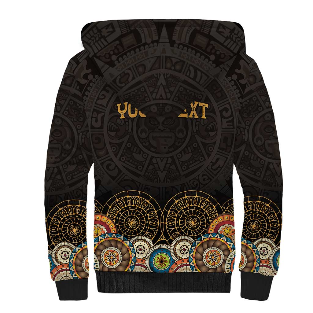 Personalized Mexico Cinco de Mayo Fiesta Sherpa Hoodie Traditional Sombrero Hat