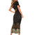 Personalized Mexico Cinco de Mayo Fiesta Short Sleeve Bodycon Dress Traditional Sombrero Hat