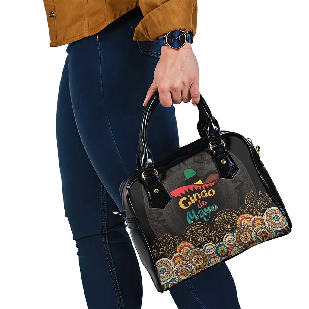 Mexico Cinco de Mayo Fiesta Shoulder Handbag Traditional Sombrero Hat