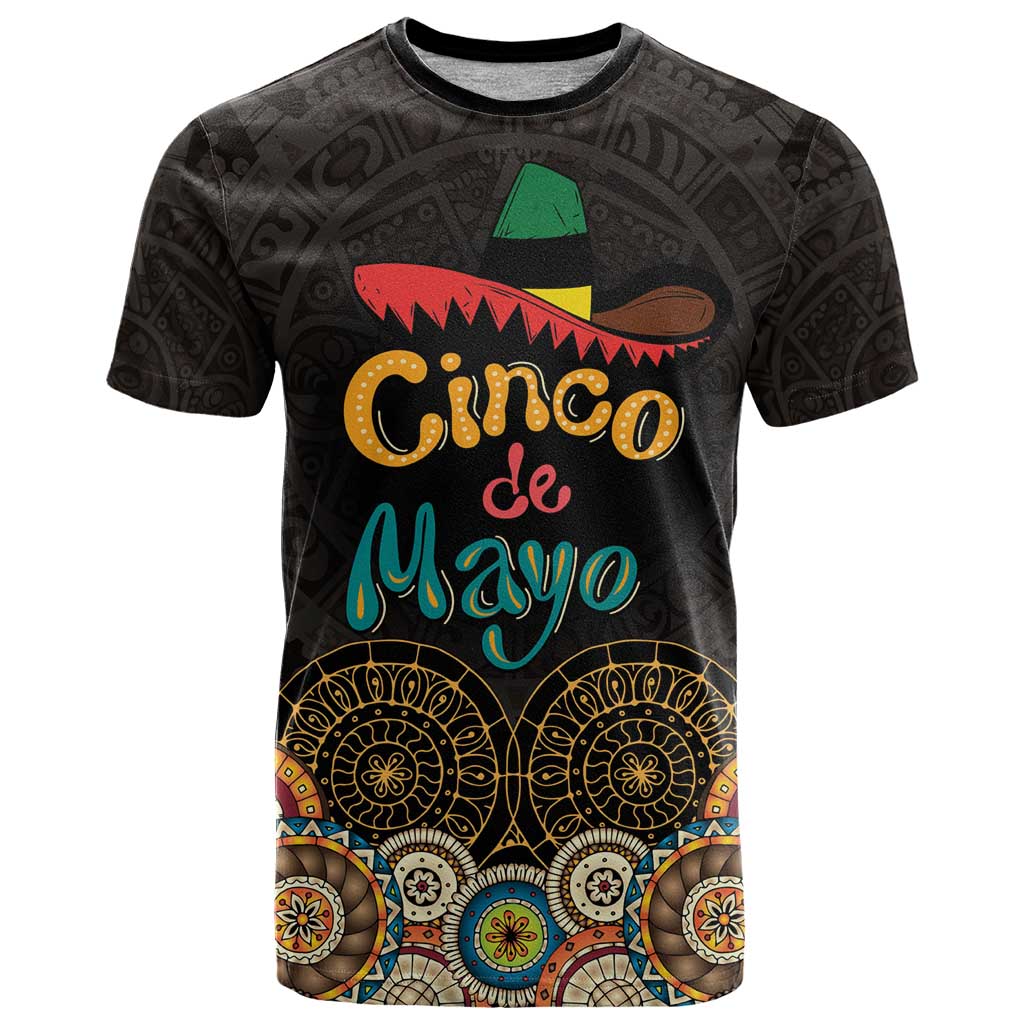 Personalized Mexico Cinco de Mayo Fiesta T Shirt Traditional Sombrero Hat