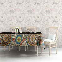 Mexico Cinco de Mayo Fiesta Tablecloth Traditional Sombrero Hat