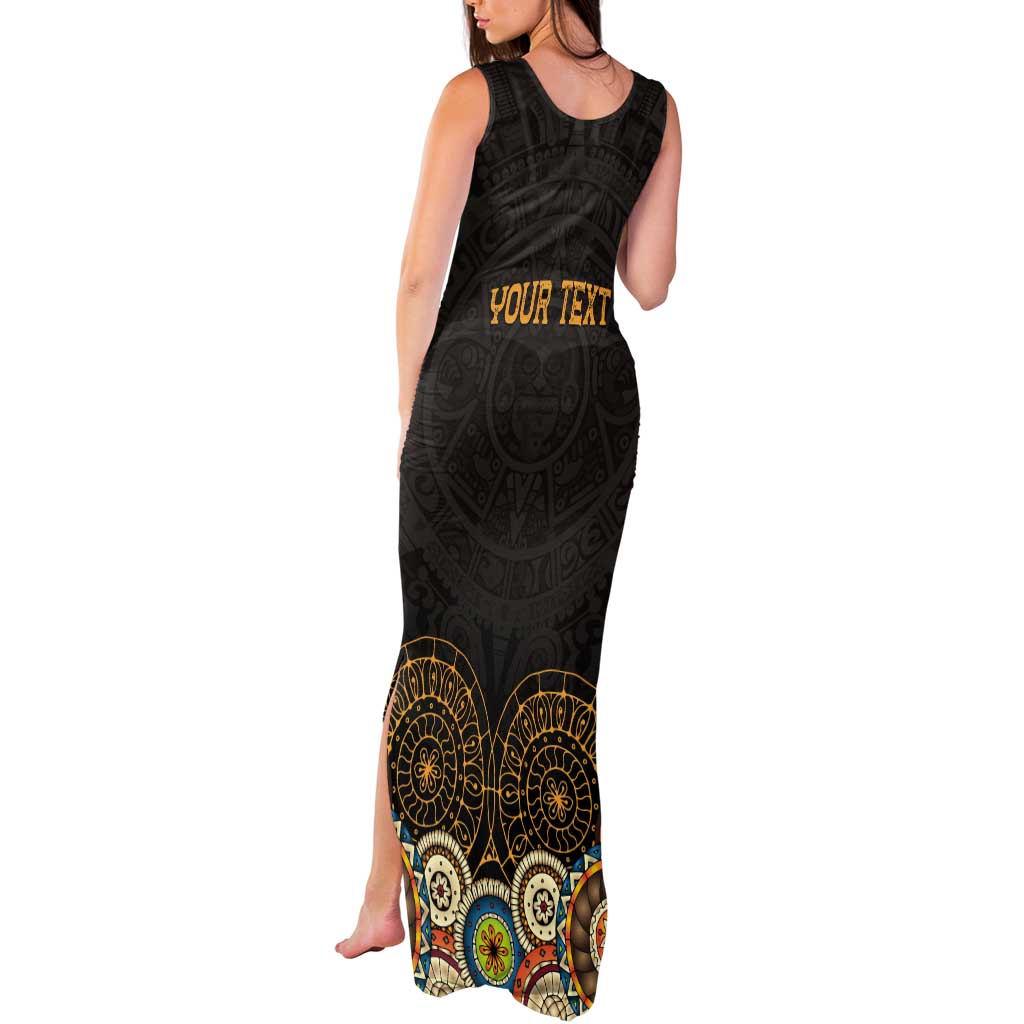 Personalized Mexico Cinco de Mayo Fiesta Tank Maxi Dress Traditional Sombrero Hat