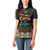 Personalized Mexico Cinco de Mayo Fiesta Women Polo Shirt Traditional Sombrero Hat