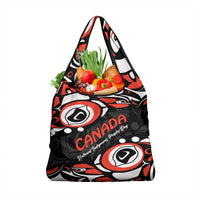 Canada National Indigenous Peoples Day 2024 Grocery Bag Haida Pattern