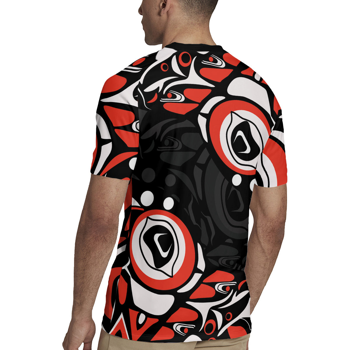 Canada National Indigenous Peoples Day 2024 Rugby Jersey Haida Pattern - Wonder Print Shop