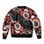 Canada National Indigenous Peoples Day 2024 Sleeve Zip Bomber Jacket Haida Pattern - Wonder Print Shop