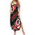 Canada National Indigenous Peoples Day 2024 Summer Maxi Dress Haida Pattern - Wonder Print Shop