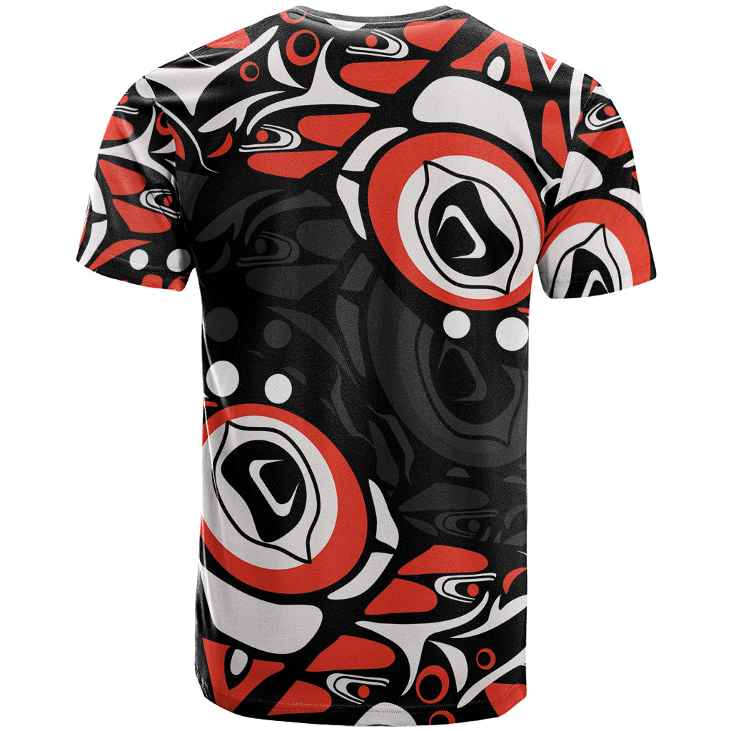 Canada National Indigenous Peoples Day 2024 T Shirt Haida Pattern - Wonder Print Shop