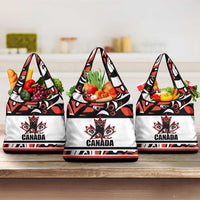 Canada Hockey 2024 Grocery Bag Haida Maple Leaf