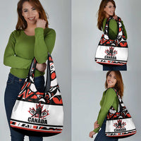 Canada Hockey 2024 Grocery Bag Haida Maple Leaf
