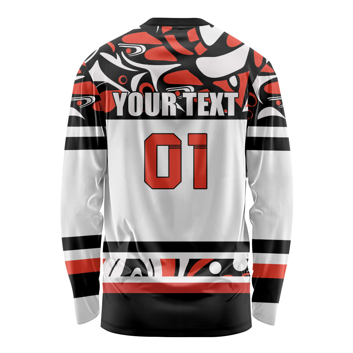 Canada Hockey 2024 Long Sleeve Shirt Haida Maple Leaf - Wonder Print Shop