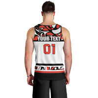 Canada Hockey 2024 Men Tank Top Haida Maple Leaf - Wonder Print Shop